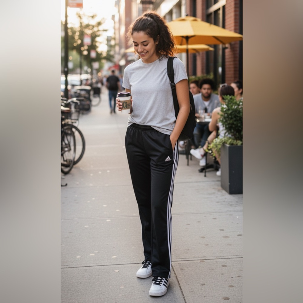 Adidas Track Pants.